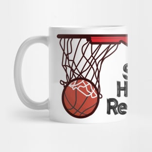 Eat Sleep Hoops Repeat Mug